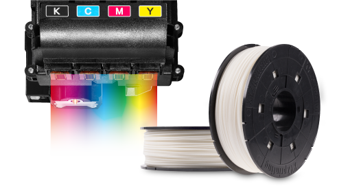 Фото Пластик 3D Color-inkjet PLA серии color 1.75 мм (XYZprinting)