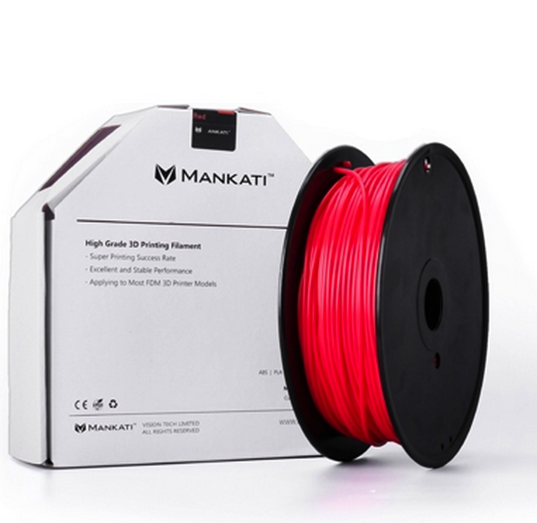 картинка Пластик PLA диаметром 3.00 мм (Mankati) Интернет-магазин «3DTool»