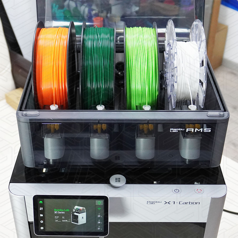 Фото 3D принтер Bambu Lab X1 Carbon Combo (X1CC) (EU) (без НДС)